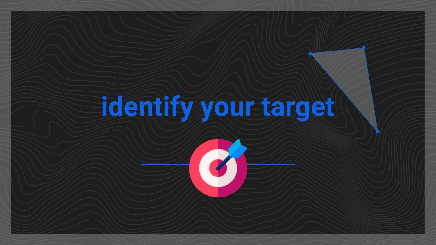 Section slide: "Identifier sa cible"